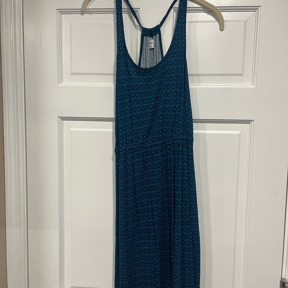 Old Navy Blue Halter Sundress